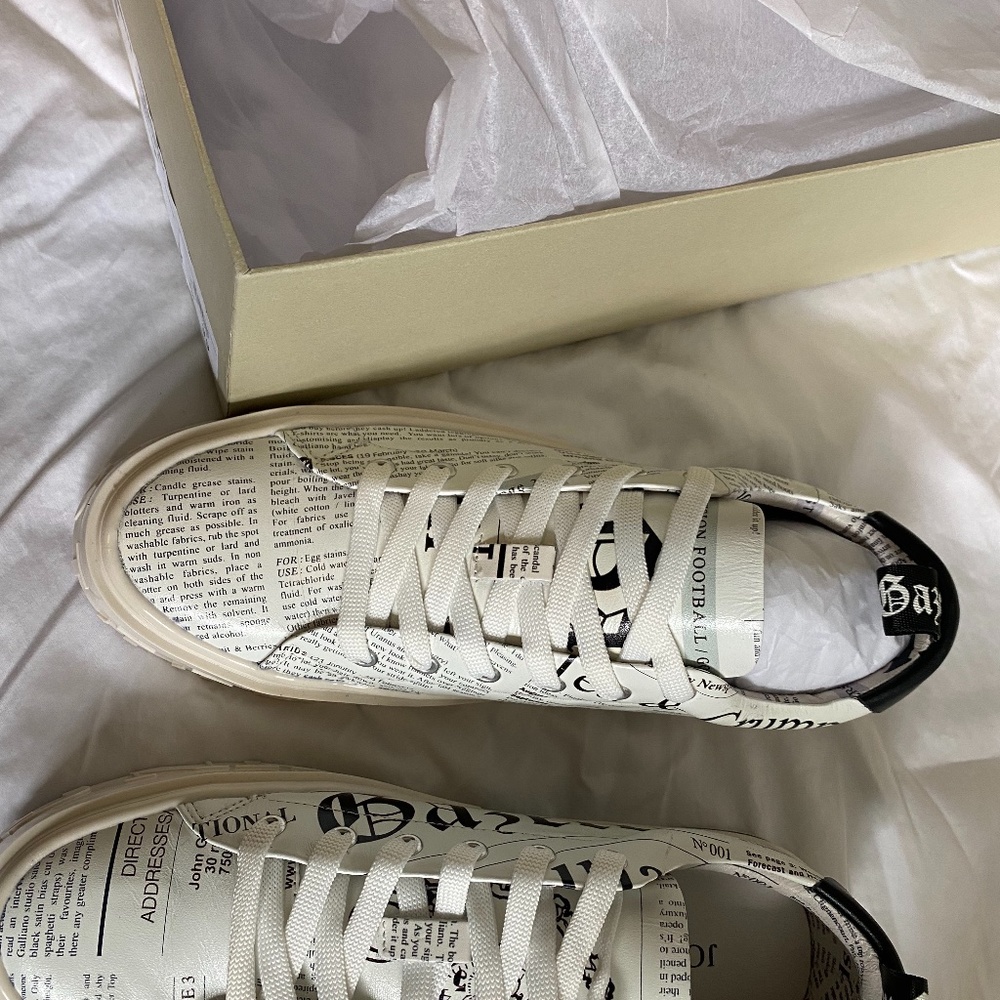New in Box John Galliano Sneakers